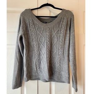 Gray New York & Company sweater. Worn once.